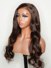 Brooklyn Hair Brown Ready to Go Glueless Loose Body Wave Wig 5x5 Swiss HD Invisible Knots Pre-Cut Lace Closure Wig